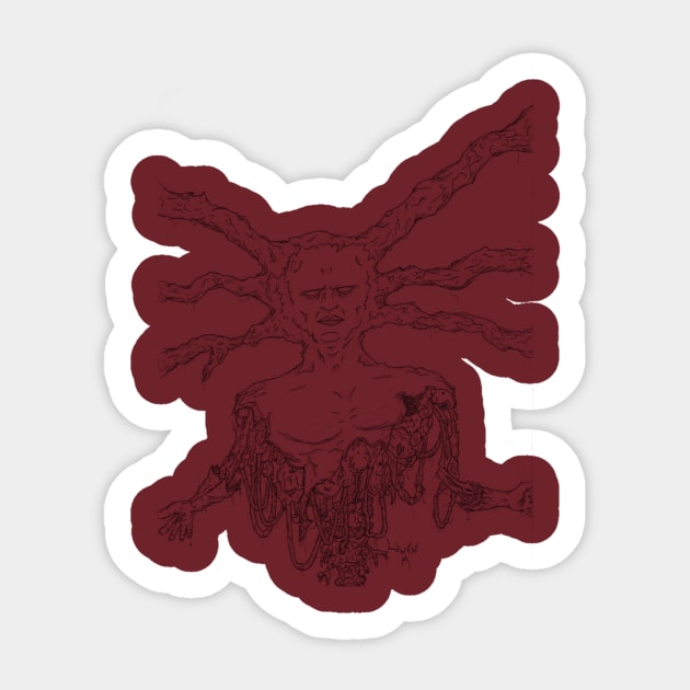 Baphomet Sticker by lowen morrison